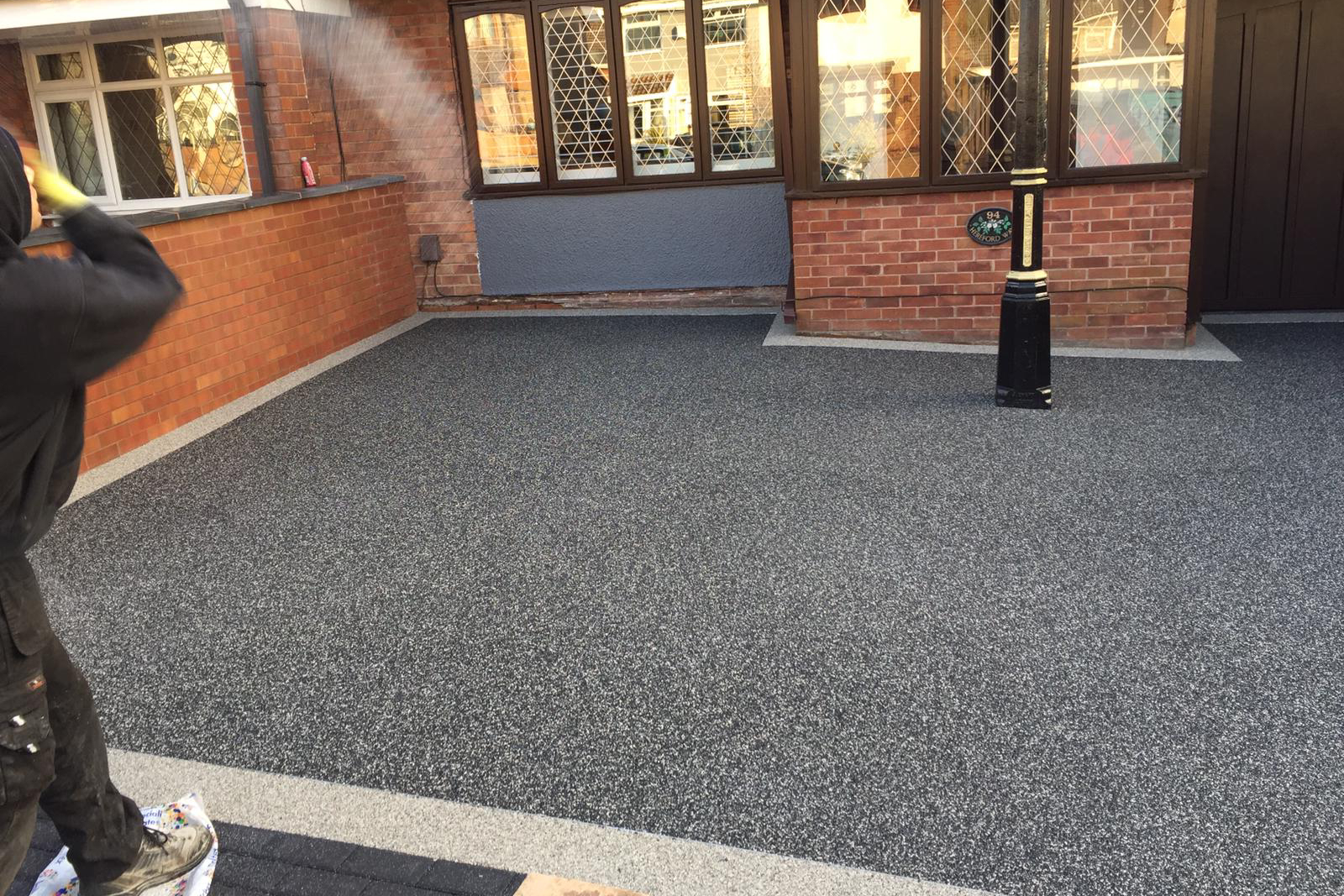 resin driveway