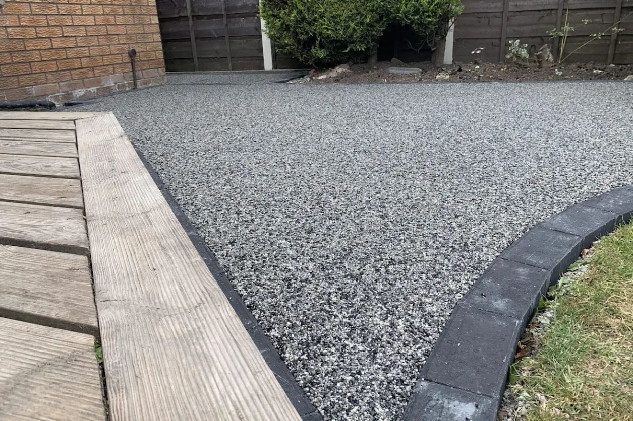 resin footpath